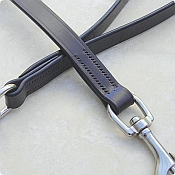 English Bridle Leather Dog Leads